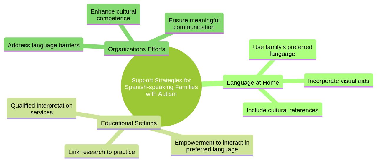 Language Support Strategies for Spanish-Speaking Families with Autism