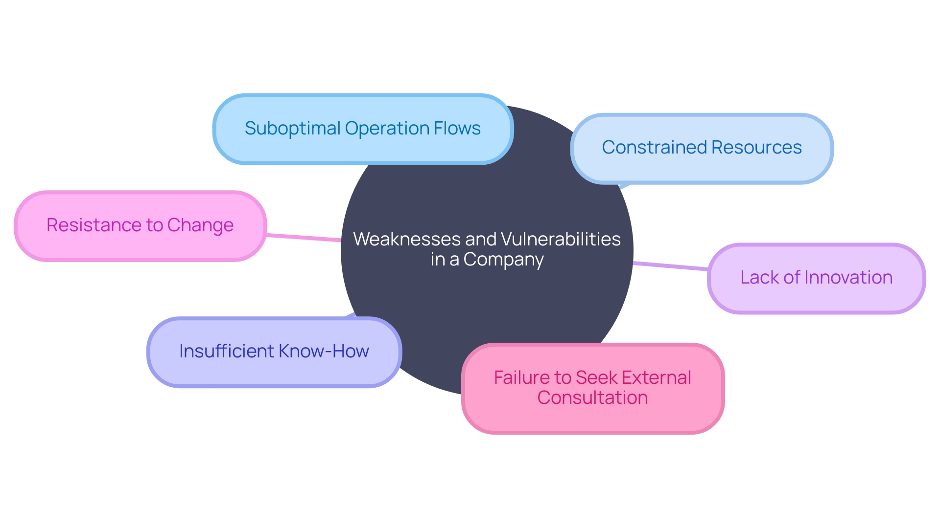 Weaknesses and Vulnerabilities in a Company