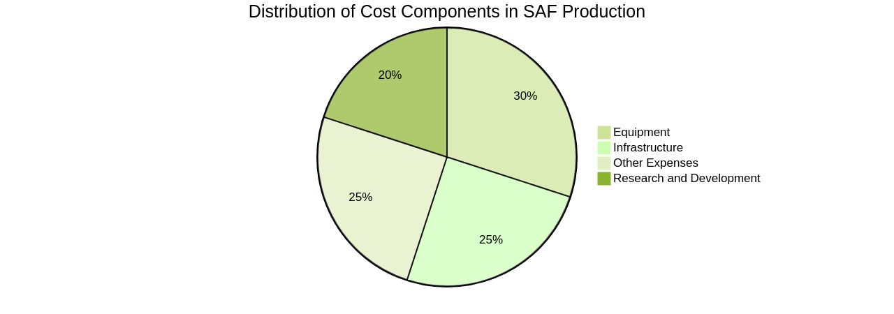 Proportion of Sustainable Aviation Fuel (SAF) Production Costs