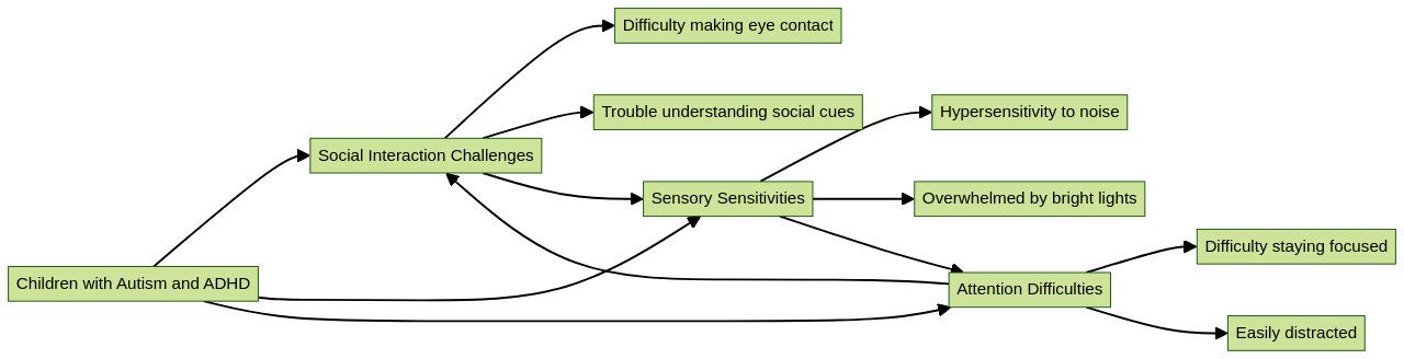 Flowchart: Spectrum of Needs in Children with Autism and ADHD