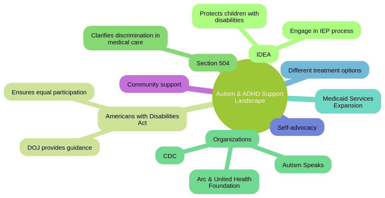 Understanding the Support Landscape for Autism and ADHD