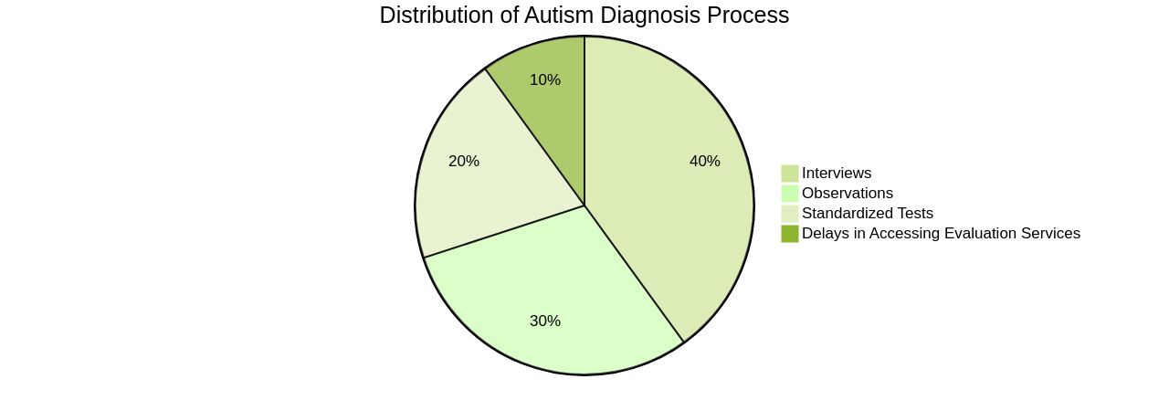 Distribution of Autism Diagnosis Process