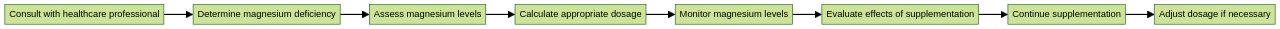Flowchart of Magnesium Supplementation for Autism
