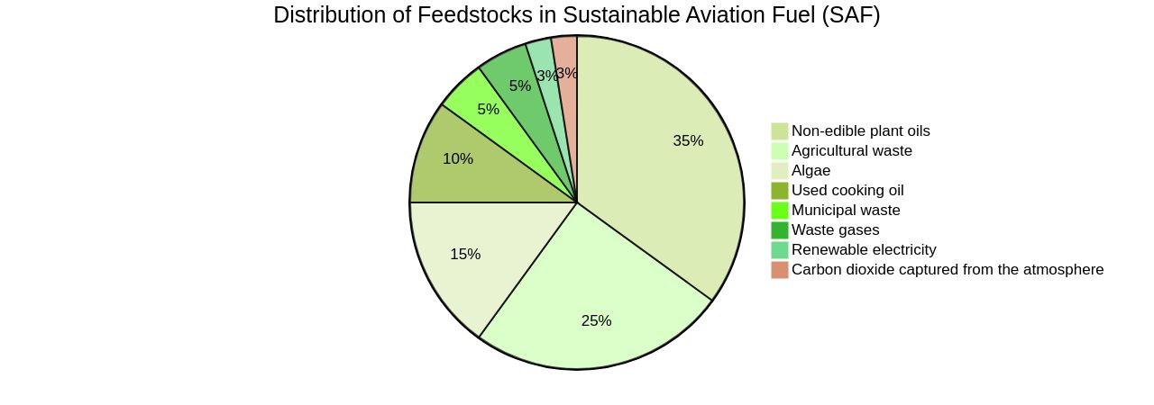 Distribution of Sustainable Aviation Fuel (SAF) Feedstocks