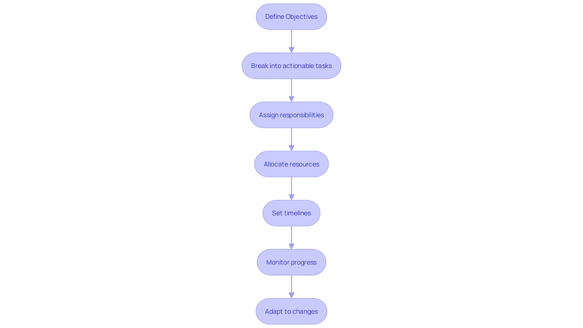 Action Plan Process Flowchart