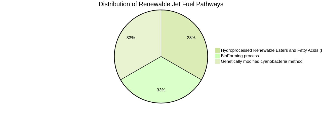 Distribution of Renewable Jet Fuel Pathways